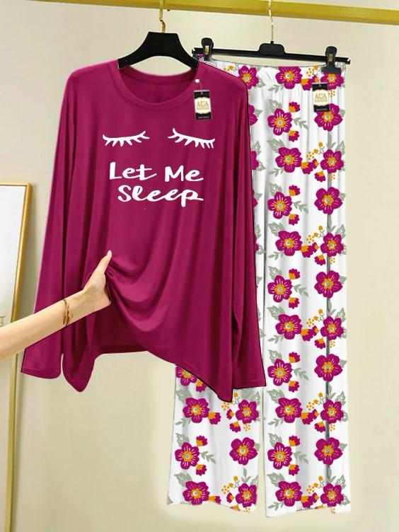 New maroon designer nightwear for women