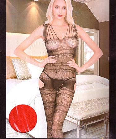 Ravishing Sheer Net Full Body Stocking